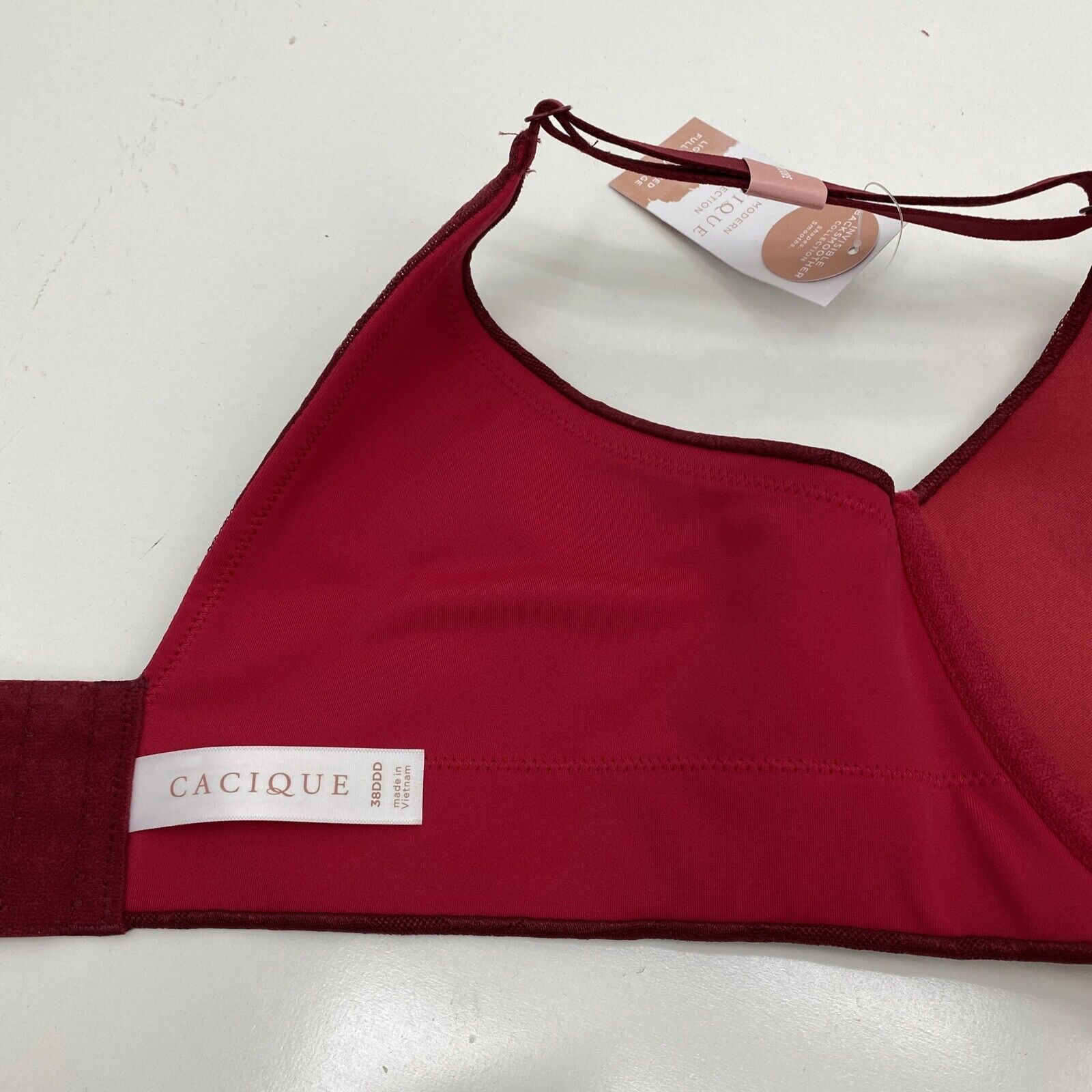 Fit Check] Cacique Invisible Backsmoother Lightly Lined Full Coverage  No-Wire Bra, 38DD. Too small or sagging? : r/ABraThatFits
