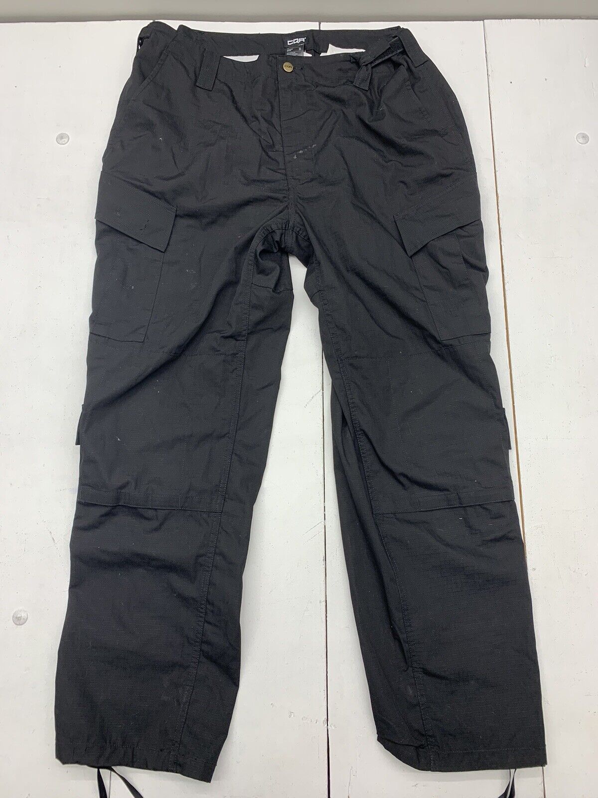 CQR Mens Black Cargo Pants Size XL - beyond exchange