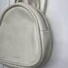 Coccinelle Agnese Ivory Leather Backpack Purse