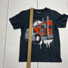 The Childrens Place Gray Semi Truck Print Short Sleeve T-Shirt Boys Size Small