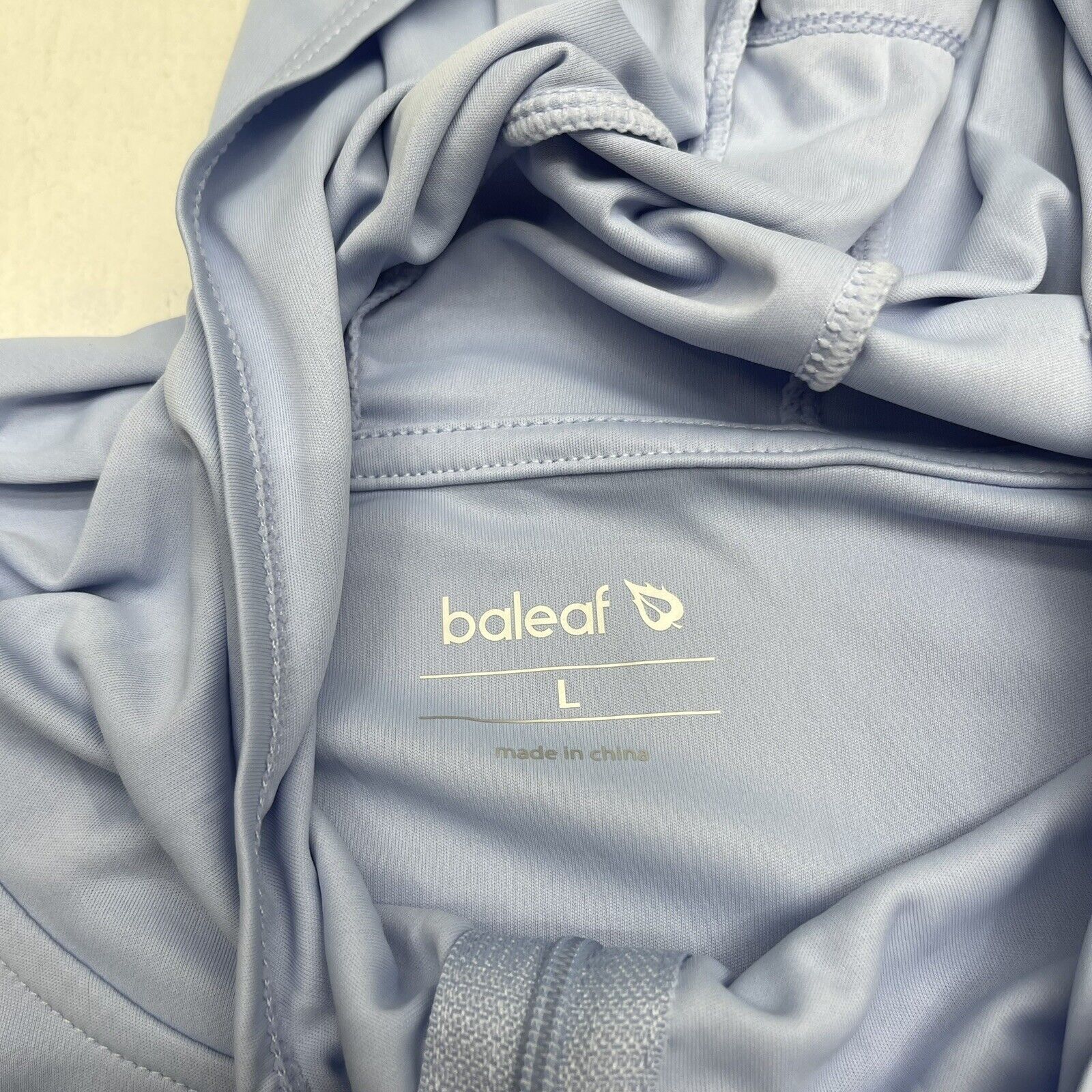 Baleaf Blue UPF 50 Long Sleeve Hooded Zip Up Jacket Women's Large New -  beyond exchange