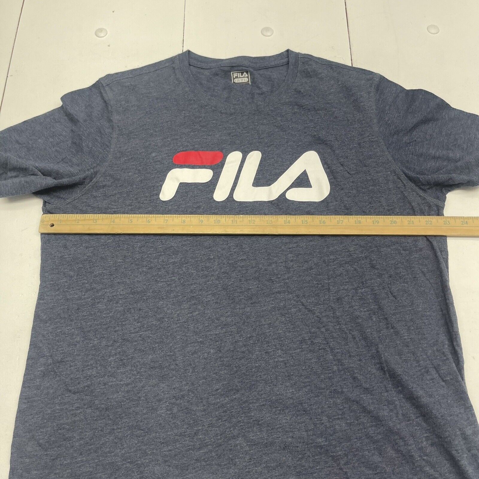 Fila Navy Blue Short Sleeve T Shirt Mens Size XL - beyond exchange