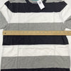 Old Navy White Striped Softest T-Shirt Boys Size Large NEW