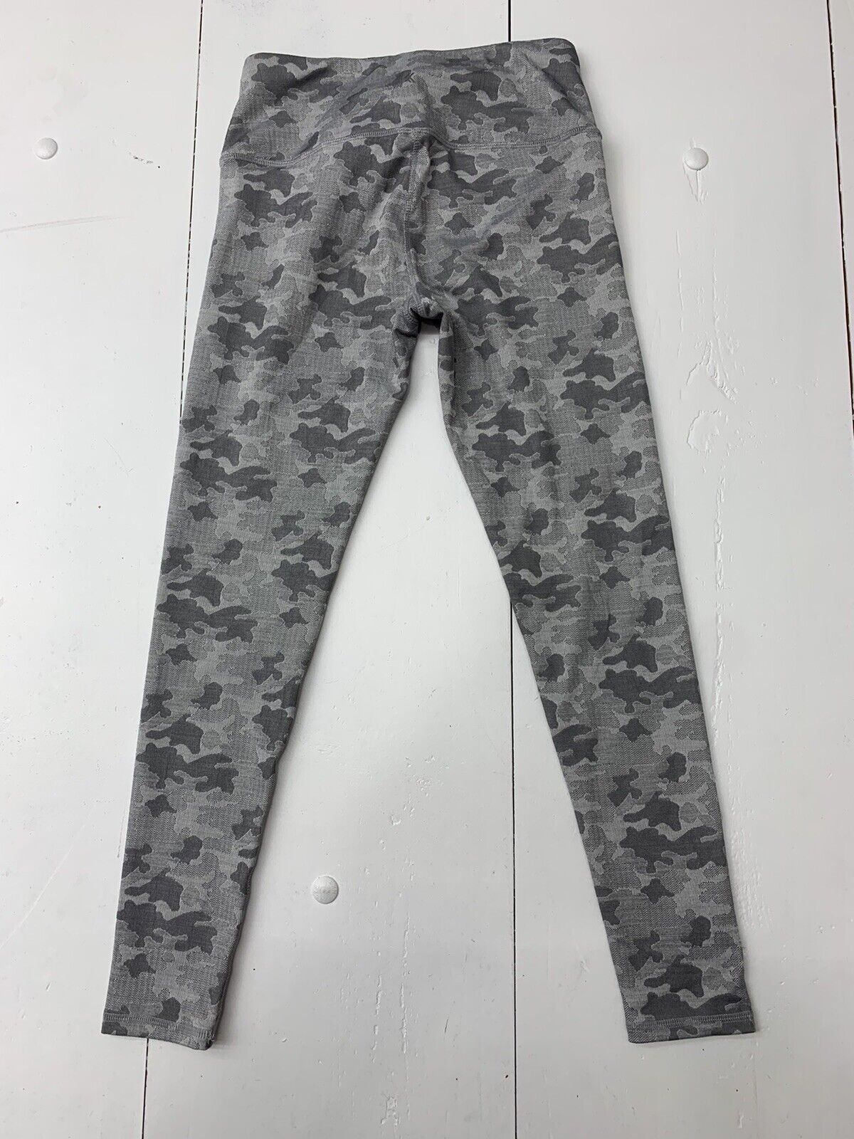 Kyodan Womens Grey Camouflage Athletic Leggings Size Small