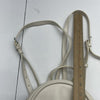 Coccinelle Agnese Ivory Leather Backpack Purse