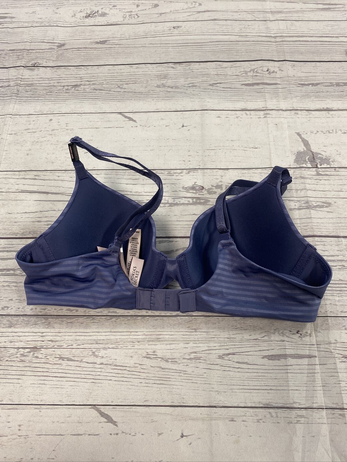 Buy Victoria's Secret Ensign Navy Blue Lace Lightly Lined Demi Bra from  Next Luxembourg