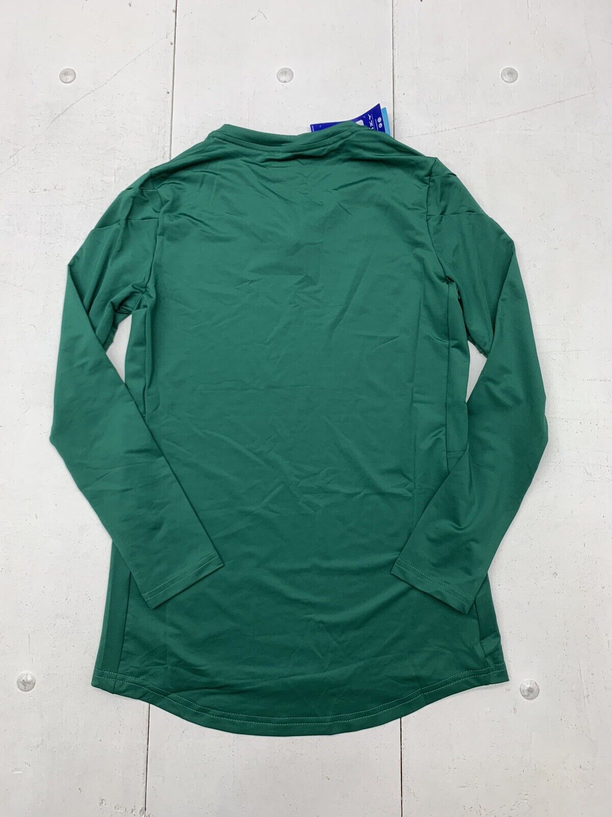 Mizuno Womens Green Long Sleeve Athletic Shirt Size Medium - beyond exchange