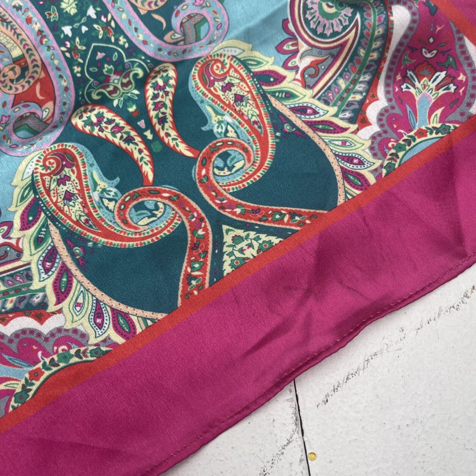 South Beach sarong and bandana scarf set in paisley print