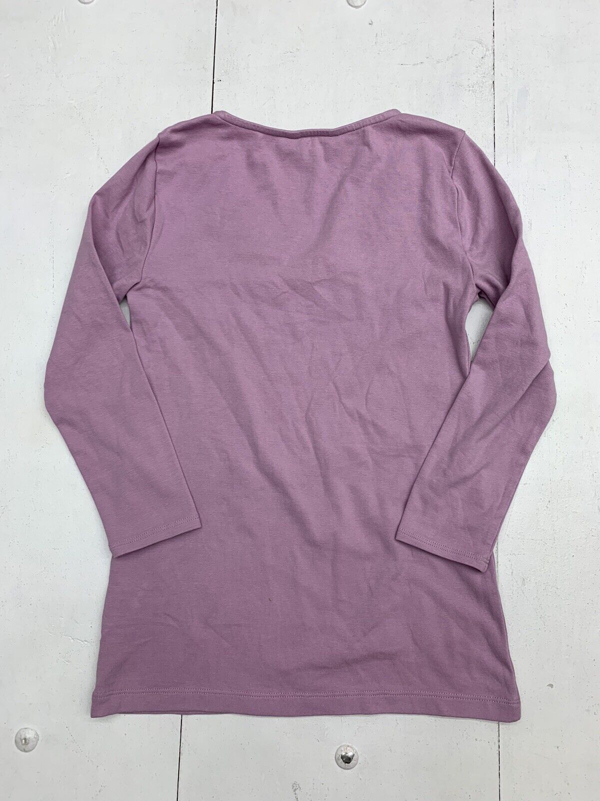 Lauren Ralph Lauren Womens Purple Long Sleeve Shirt Size XS