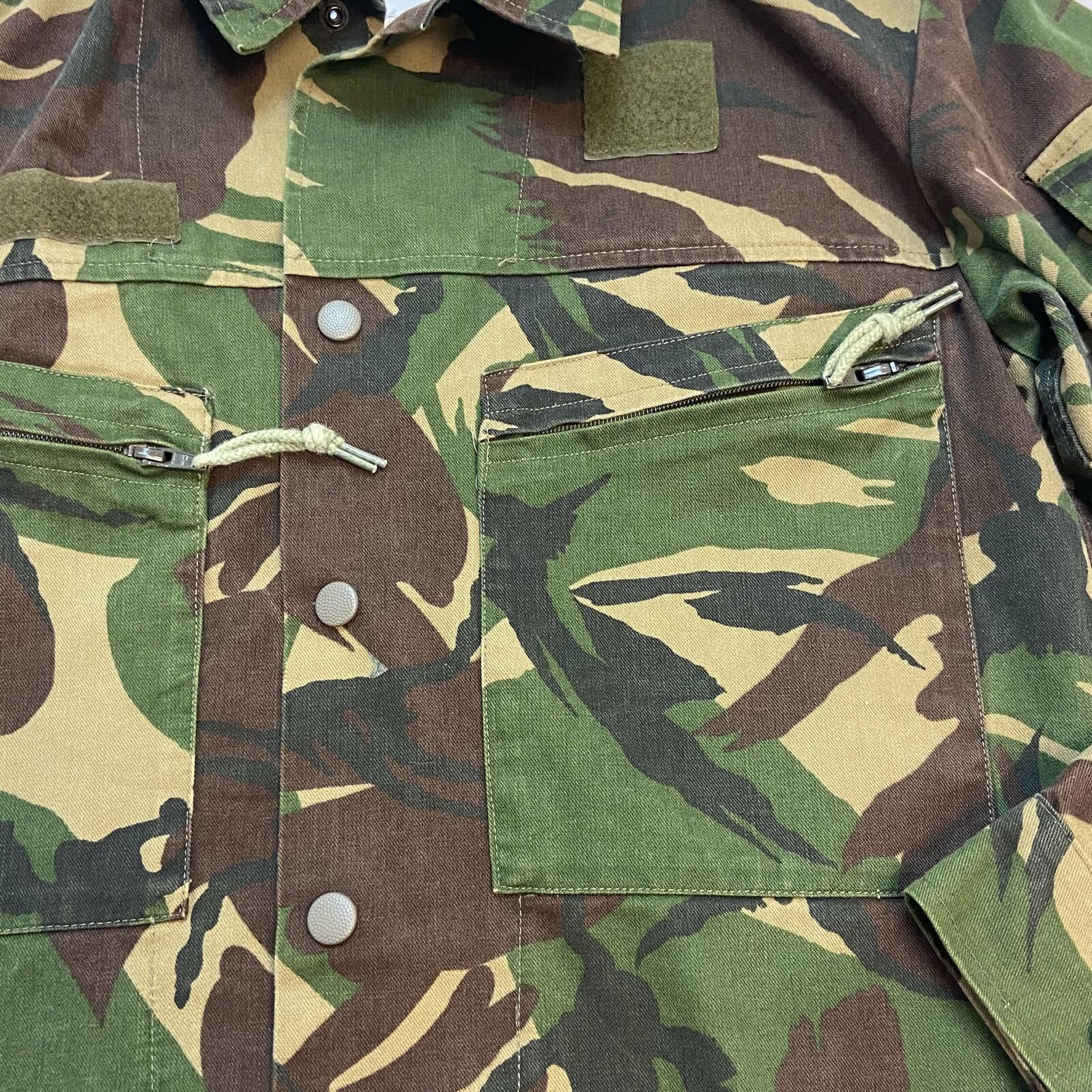 Military Combat Camouflage Jacket Outer Shirt Long Sleeve Men Size