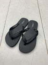 Old Navy Unisex Kids Black Flipflops Size 3-4 Youth