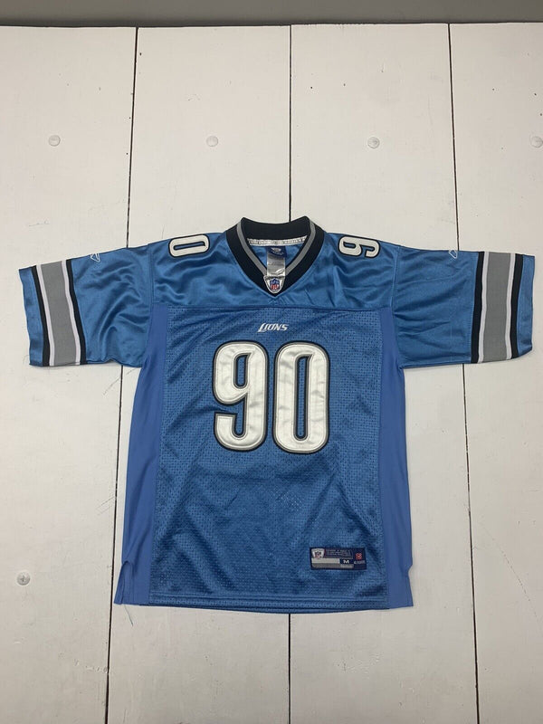 NFL On Field Reebok Men's Blue Detroit Lions #90 SUH Jersey, 55% OFF