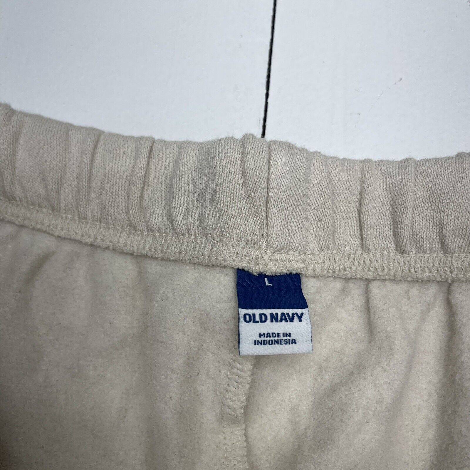 Old Navy Extra High Rise Vintage Straight Lounge Sweatpants Ivory Wome -  beyond exchange
