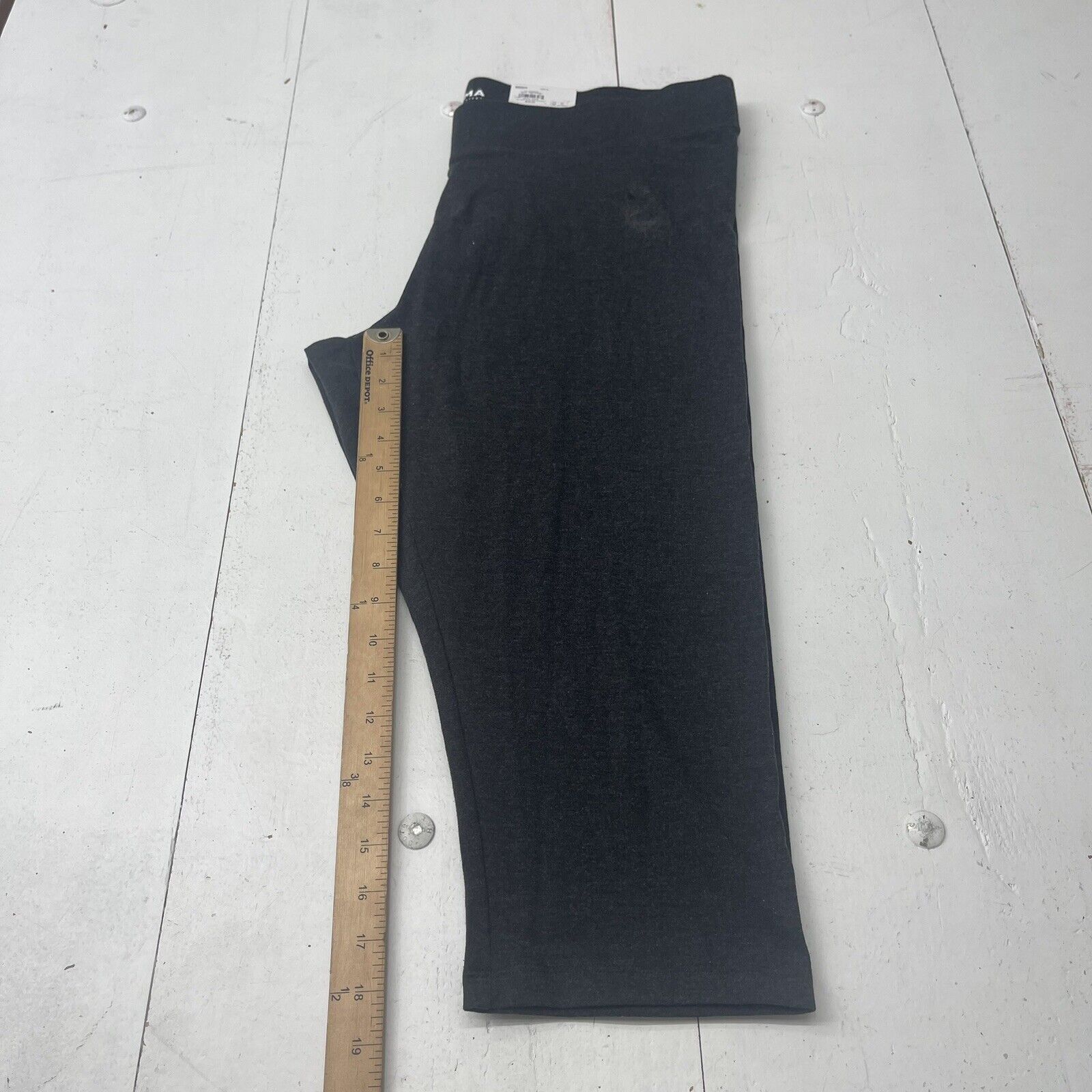 Sonoma Dark Grey Cropped Leggings Women's XL New Defect - beyond
