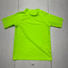 Kaku Nanu Bright Lime Green Short Sleeve Rash Guard Boys Size 5