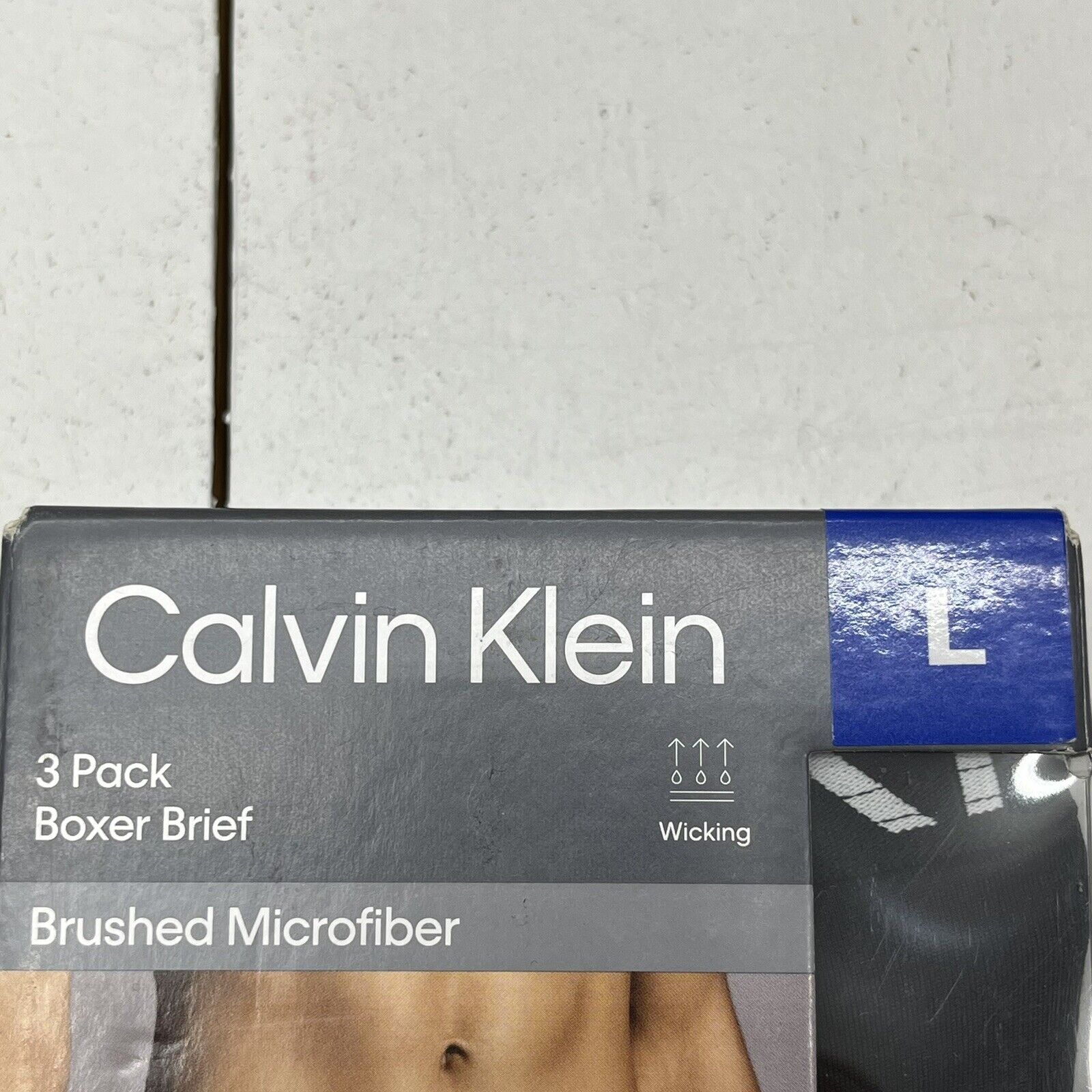 Calvin Klein 3-Pack Knit Cotton Boxers - Black - Small