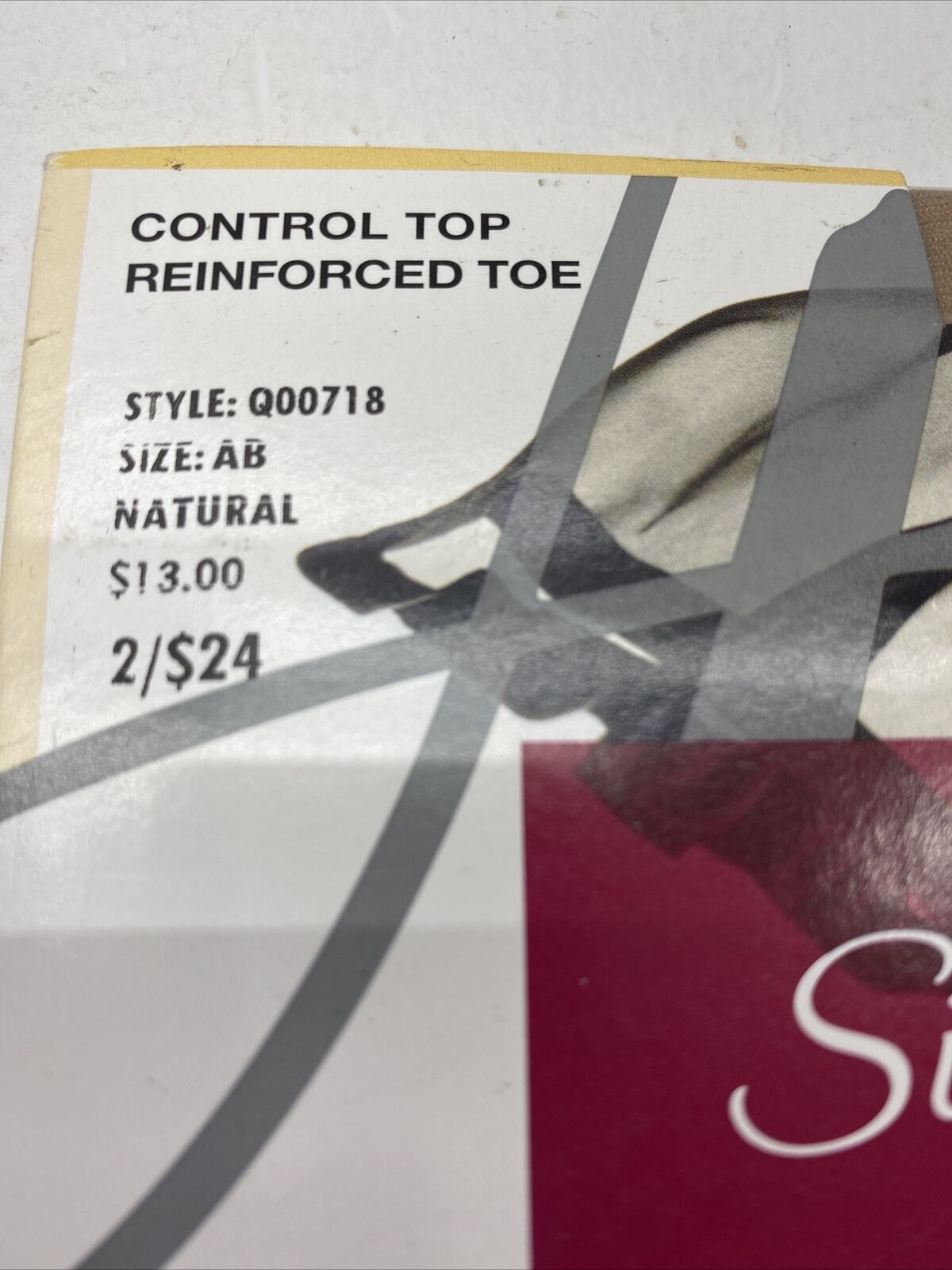 Hanes® Silk Reflections Control Top Reinforced Toe Pantyhose