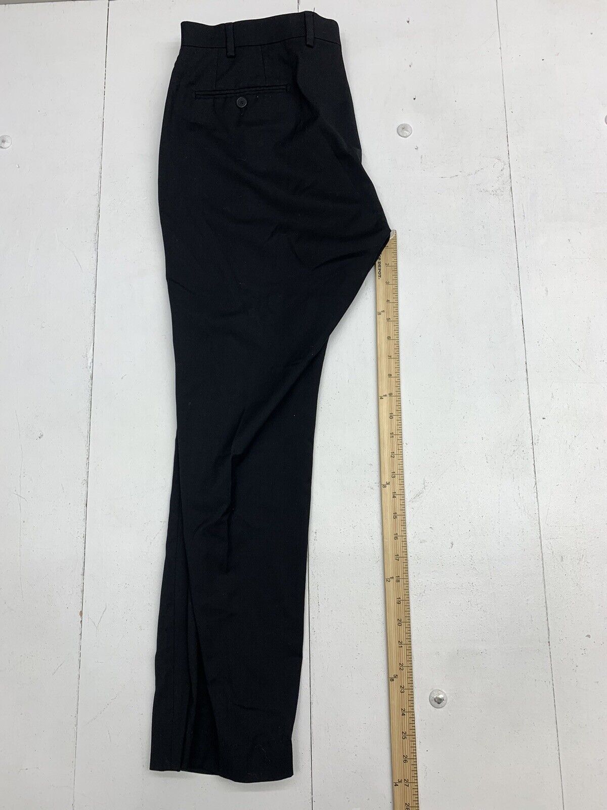 Essentials Mens Black Dress Pants Size 36/33 - beyond exchange