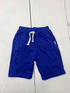 Boys Blue Drawstring Shorts Size Small