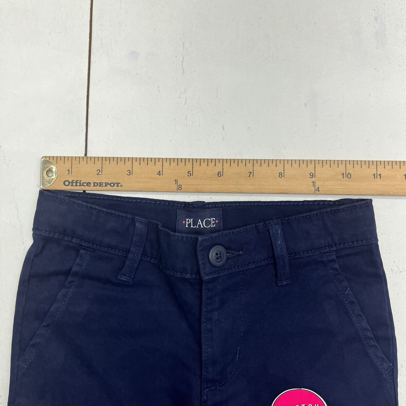 The Children's Place Navy Blue Slim Pants Girls Size 8 NEW