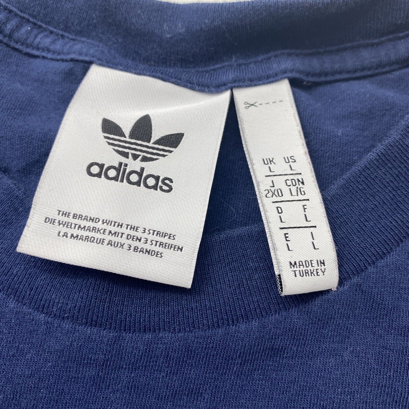Adidas Men's T-Shirt - Multi - L