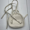 Coccinelle Agnese Ivory Leather Backpack Purse