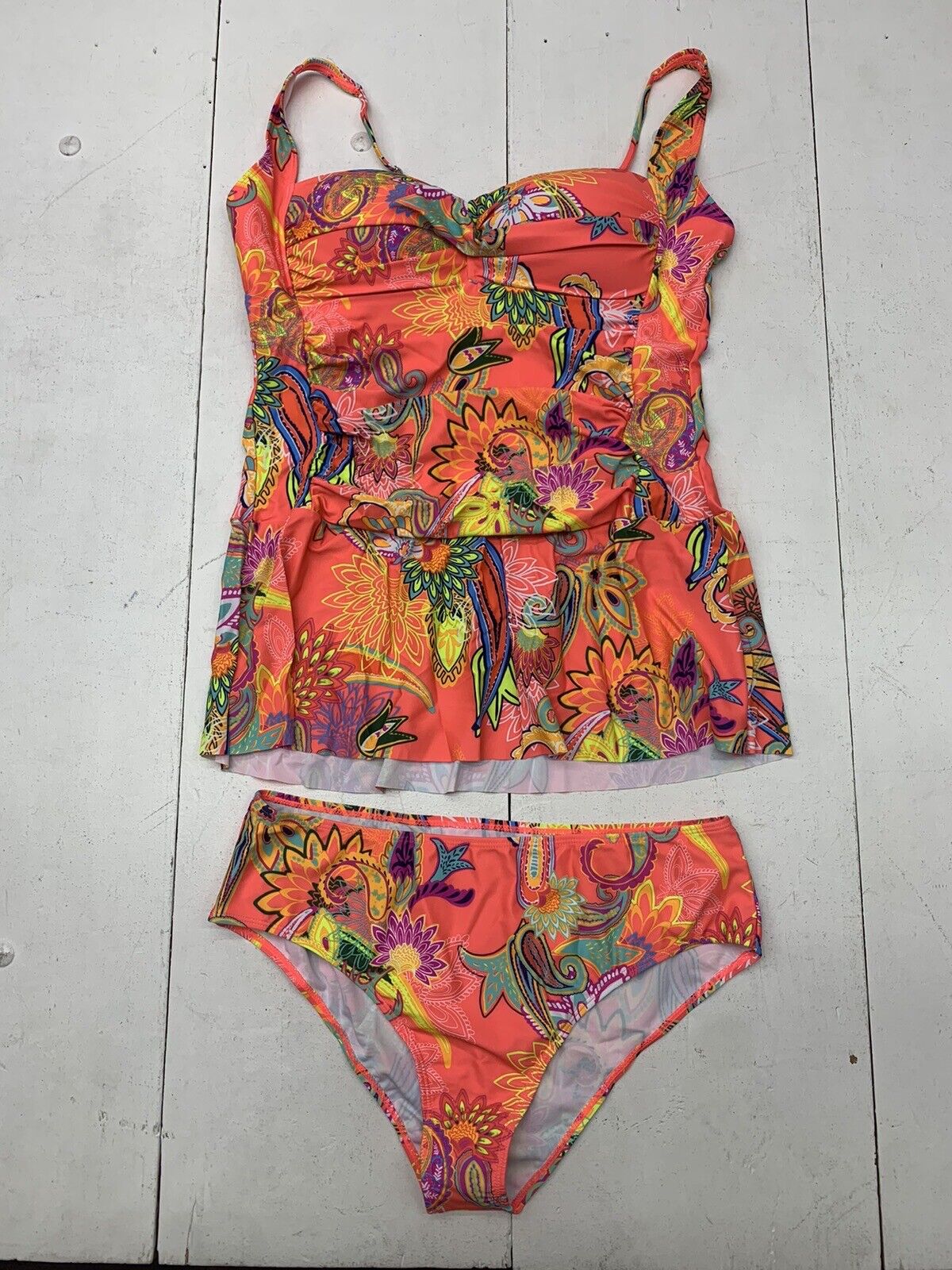 Paisley Print Tankini