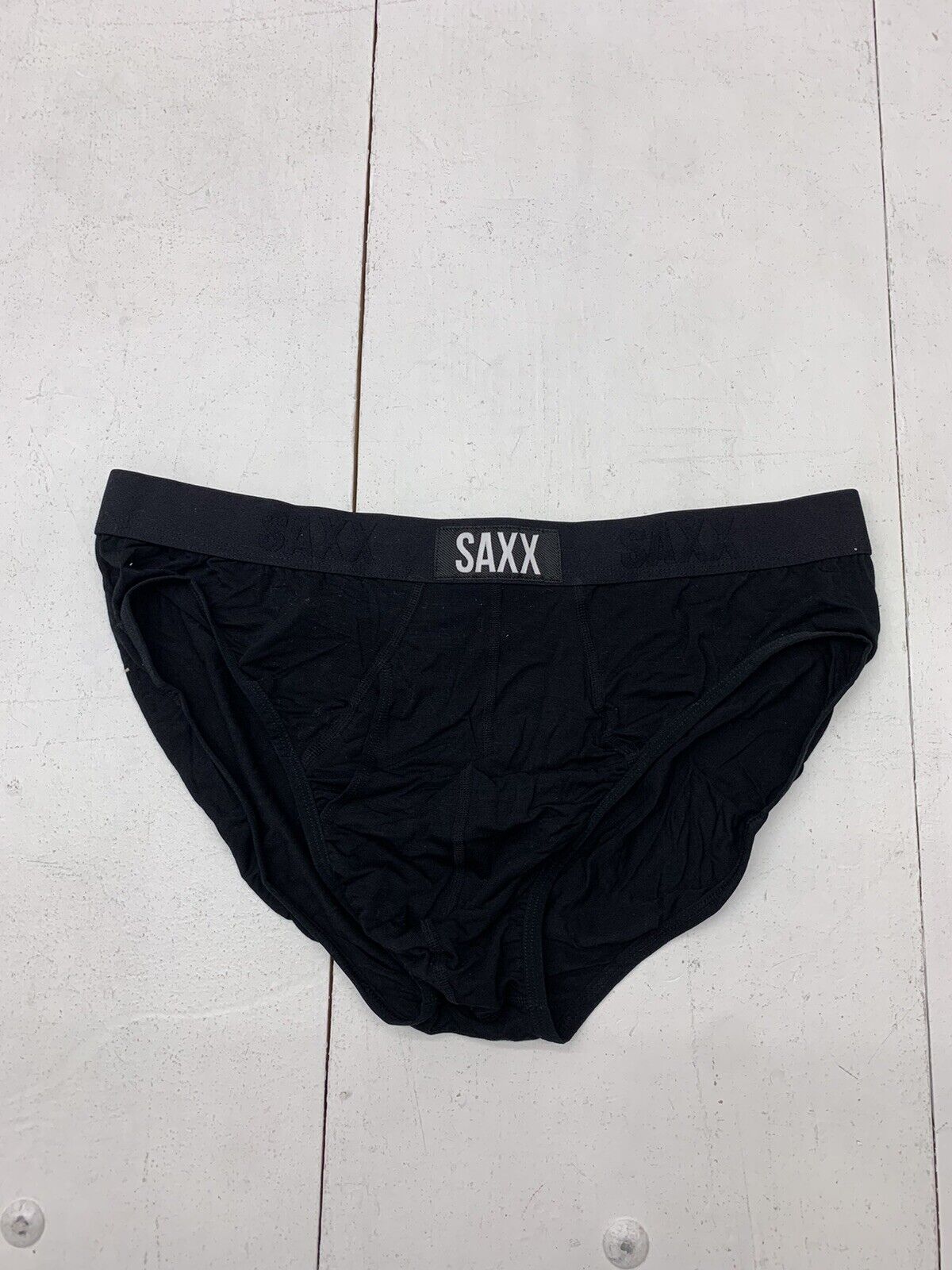 Saxx Mens Black Ultra Briefs Size XL