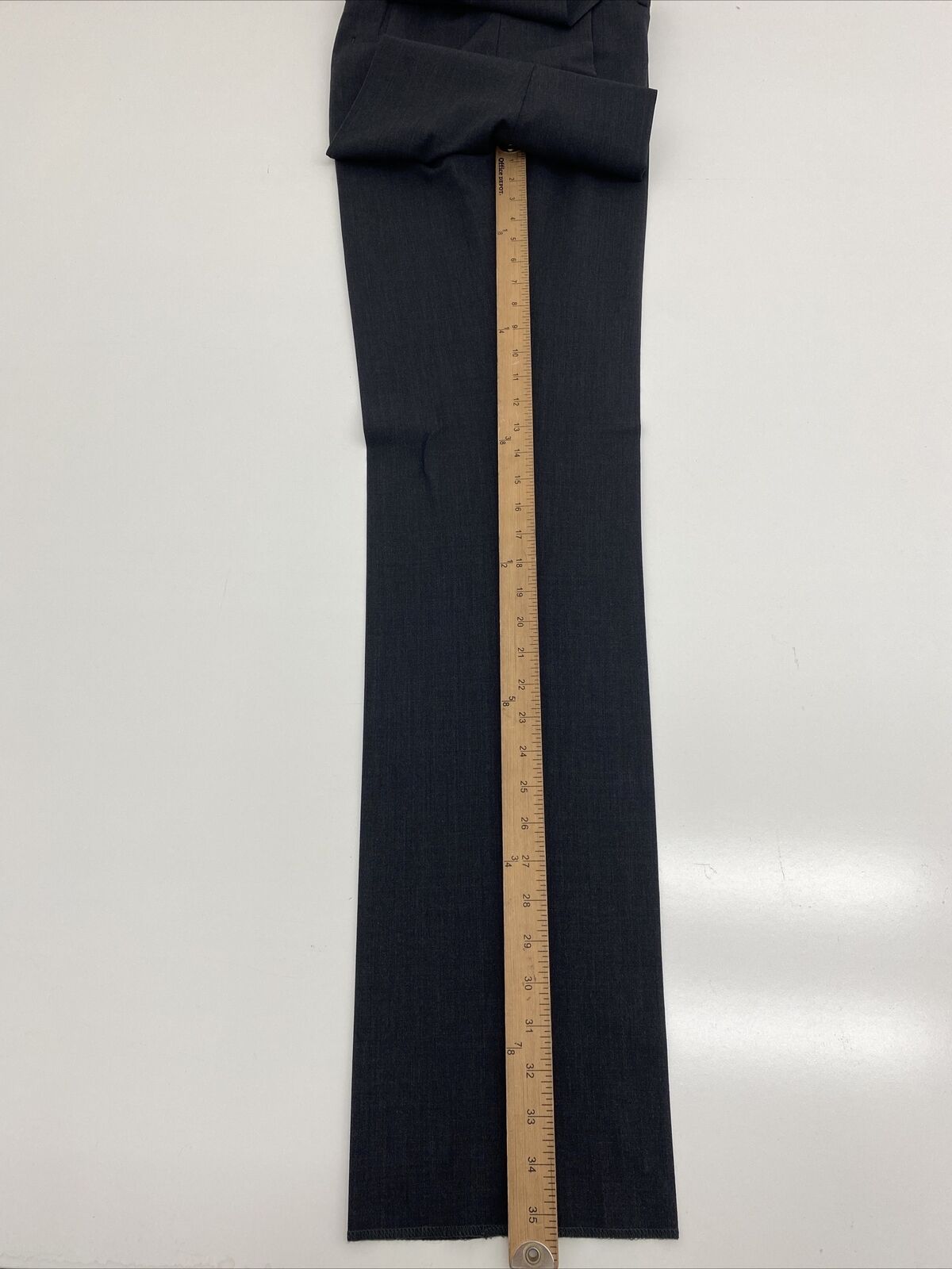 Giles & Jasper 2-Piece Solid Black Stretch Wool Suit at Von Maur
