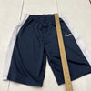 Hind Navy Blue &amp; White Trim Athletic Shorts Boys Size Large (12)