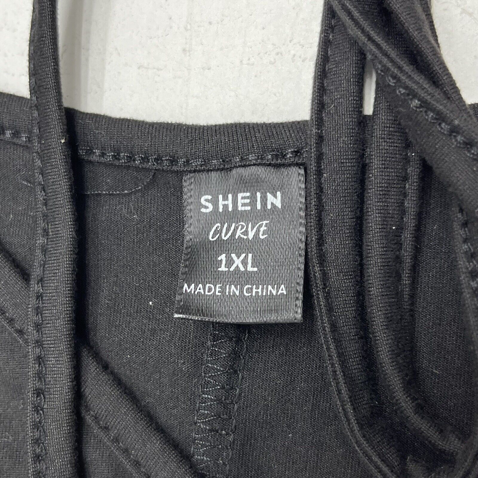 Shein Curve Black Sleeveless Dress Women's Size 1XL NEW - beyond