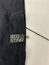Big Star Mens Black Short Sleeve Shirt Size Medium