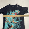 The Children’s Place Black Dinosaur Short Sleeve T Shirt Youth Boys Small New