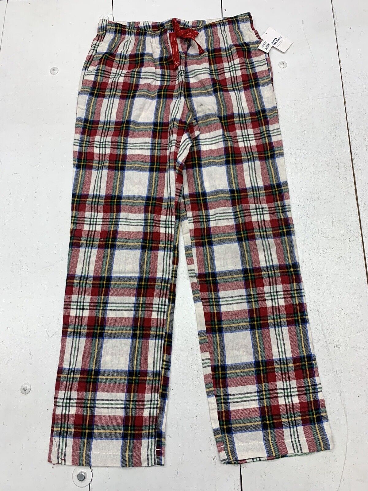 Old Navy Womens Red Plaid Pajama Pants Size Medium