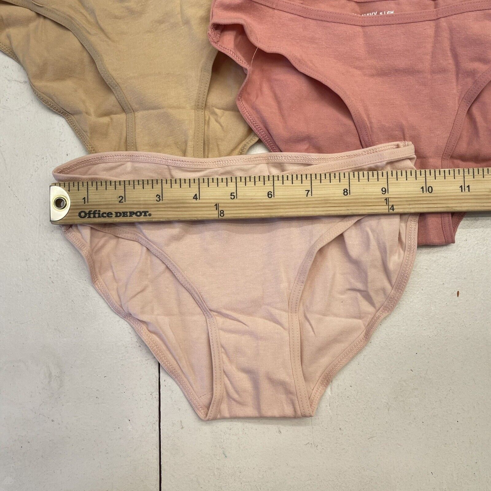 Old Navy Girls 7 Pack Multicolored Bikini Underwear Size Small New