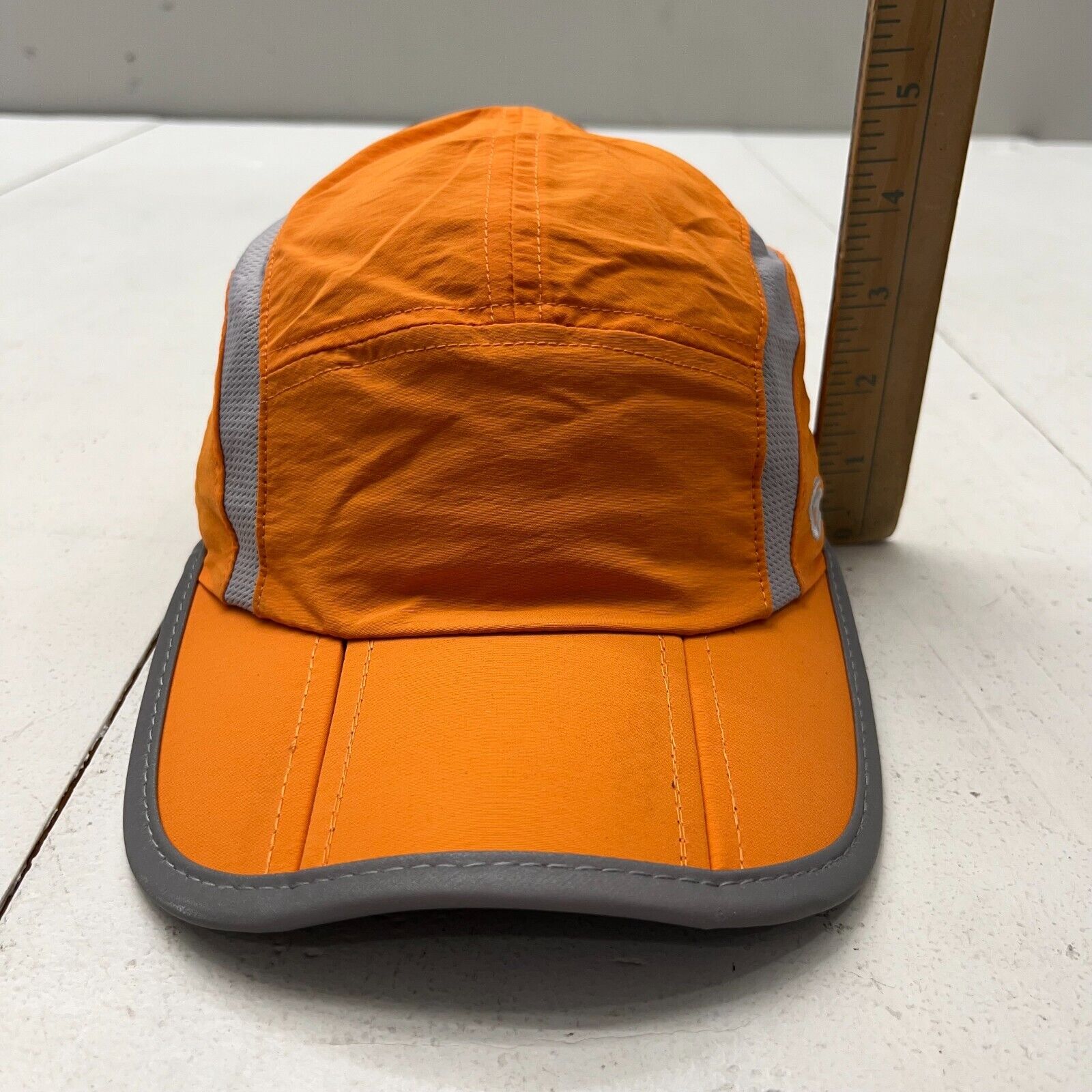 Gadiemkensd Orange Reflective UPF50+ Hat Unisex Adult Size 6 7/8