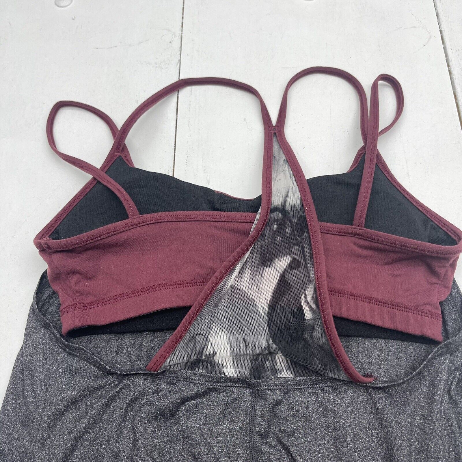 Built-in bra racerback tank