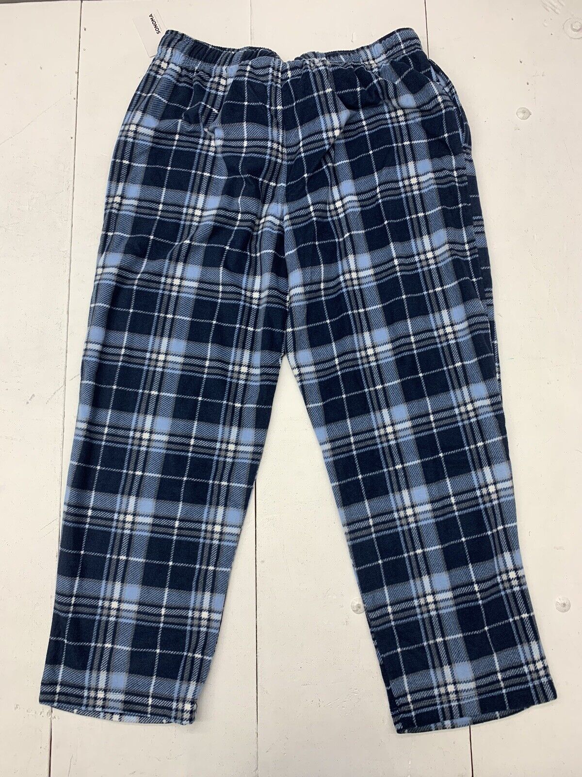 Sonoma black and white Buffalo plaid pajama pants, XXL NWT
