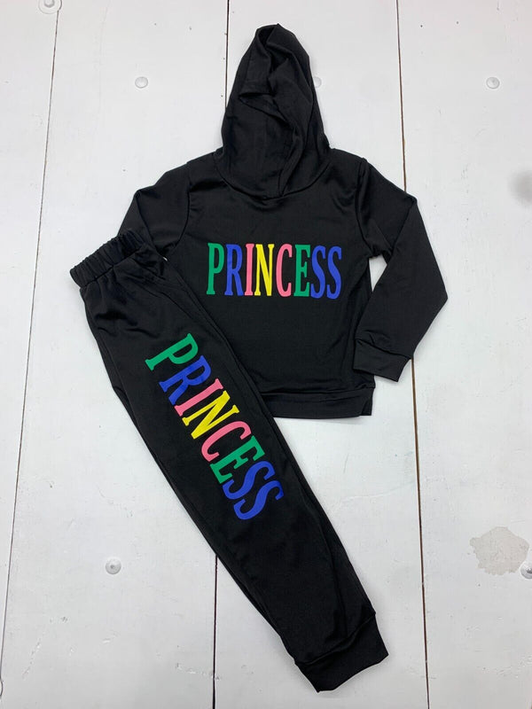 Shein Girls Black Sweat Pants Size 13-14y