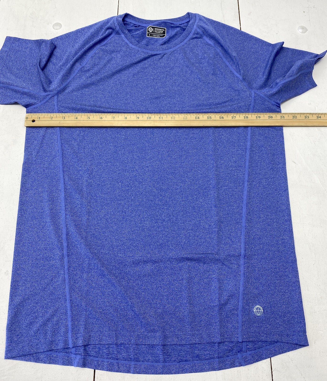 Mondetta Dress Blue/Surf Blue Performance Tee Pack of 2 Shirts