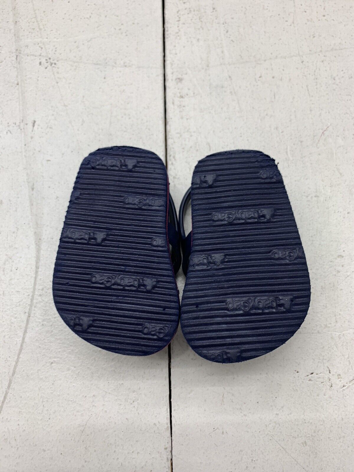 Baby Gap Baby Boys Navy Blue Flip Flops Size 0-3 Months - beyond exchange