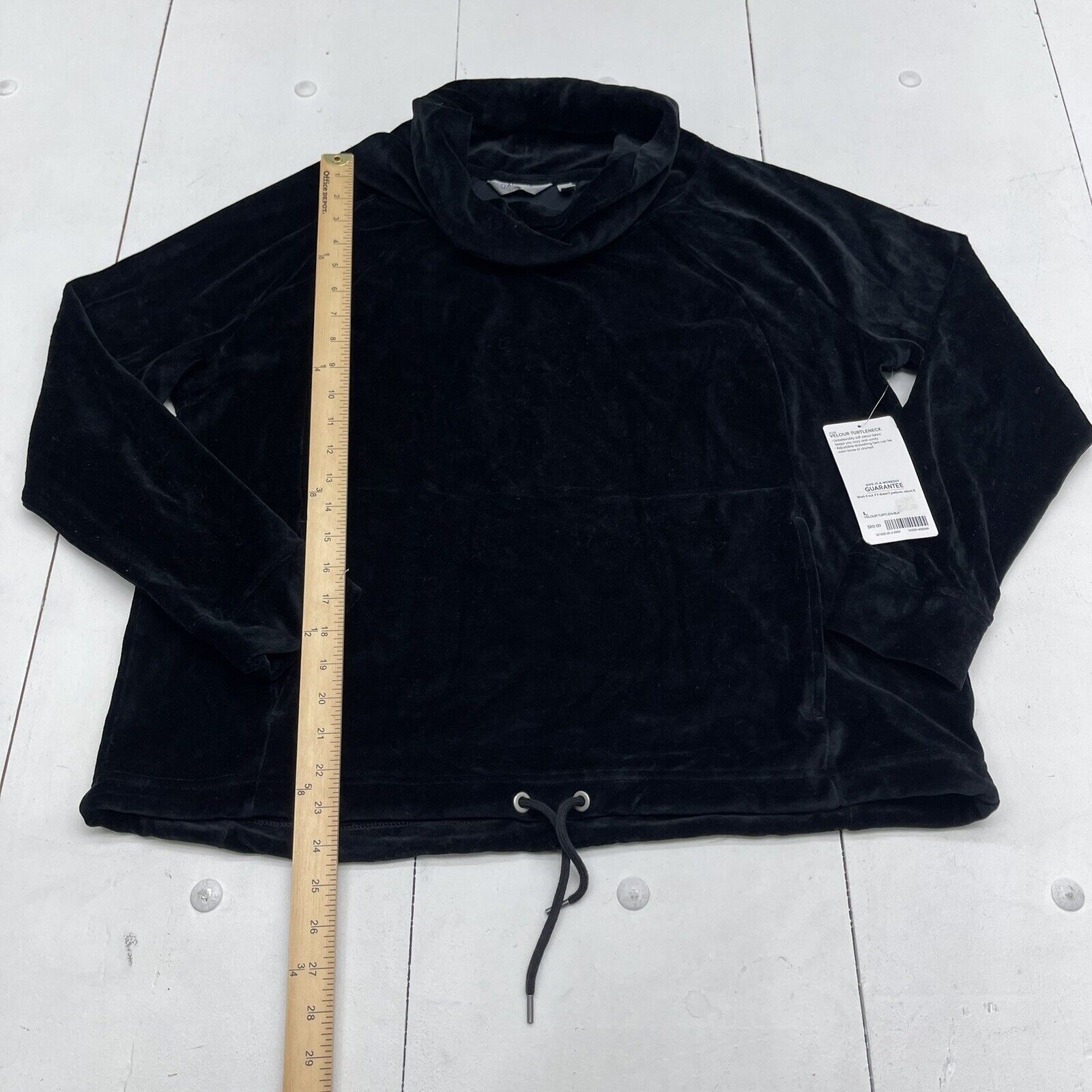 Velour turtleneck store sweater