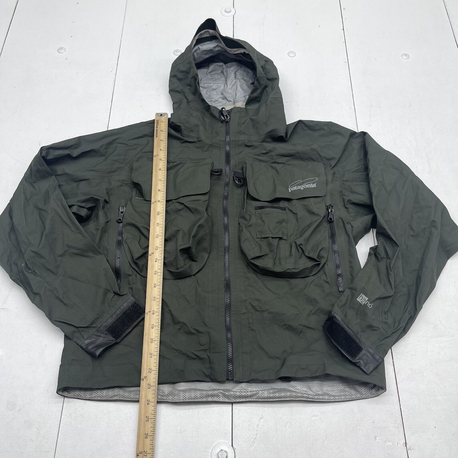 Patagonia SST Fishing Jacket Green Mens Size Medium 81862 - beyond exchange