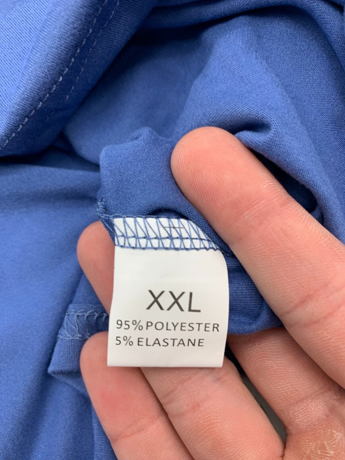 Hanes Womens Blue Long Sleeve Shirt Size XXL - beyond exchange