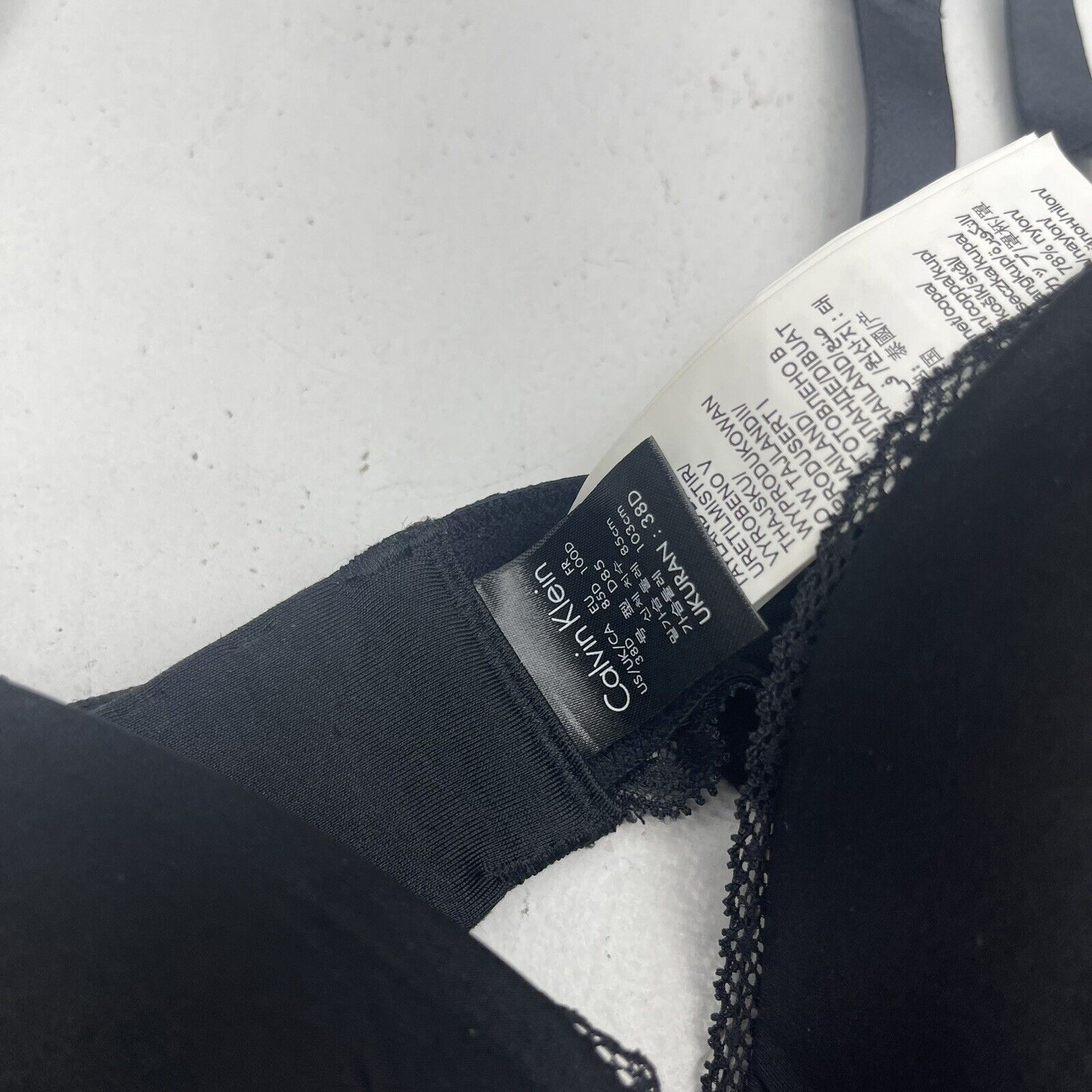 Calvin Klein Black Demi Multiway Lift Bra Women's Size 38D New - beyond  exchange
