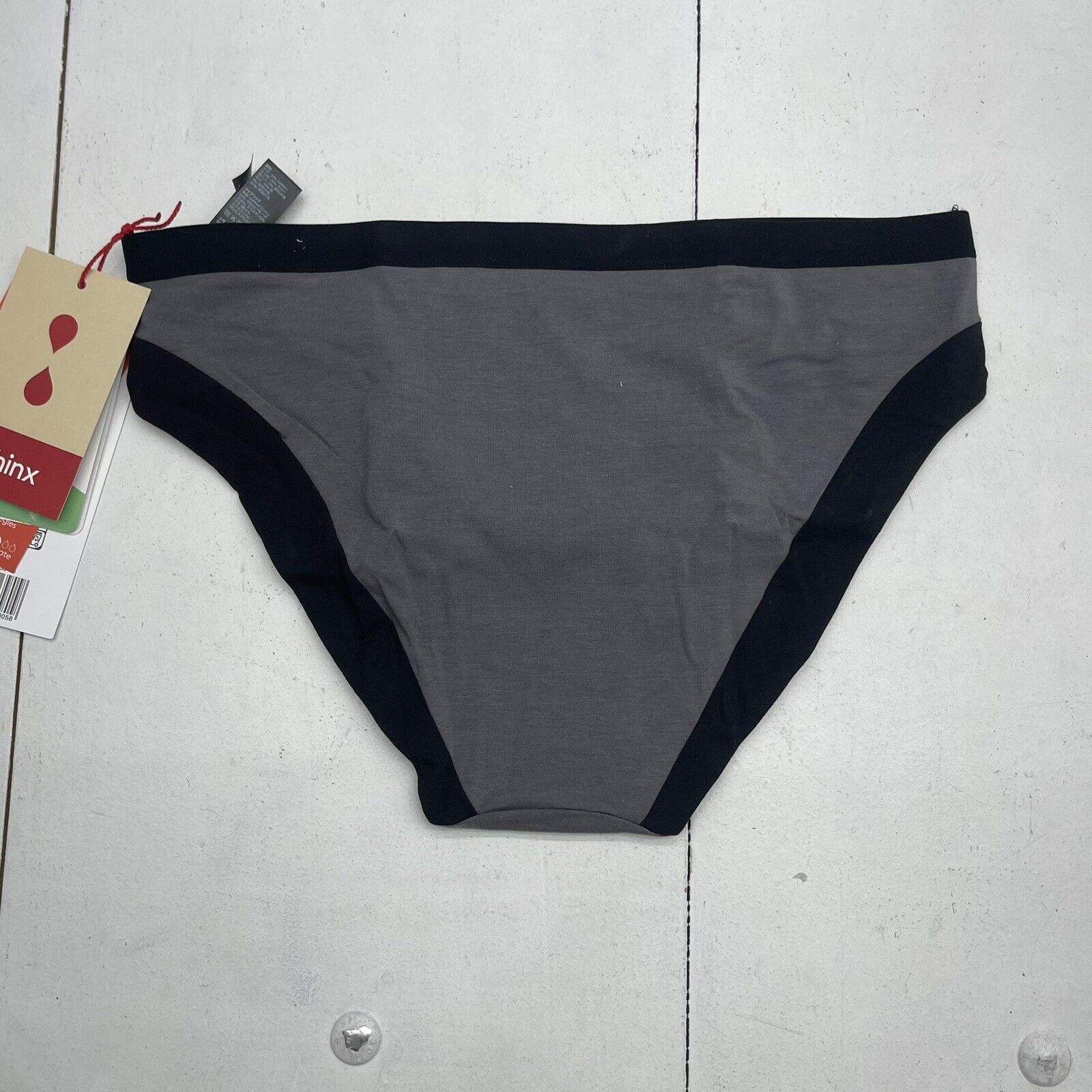 Thinx Slate Gray Period Panties Bikini Moderate Women's Size Medium Ne -  beyond exchange