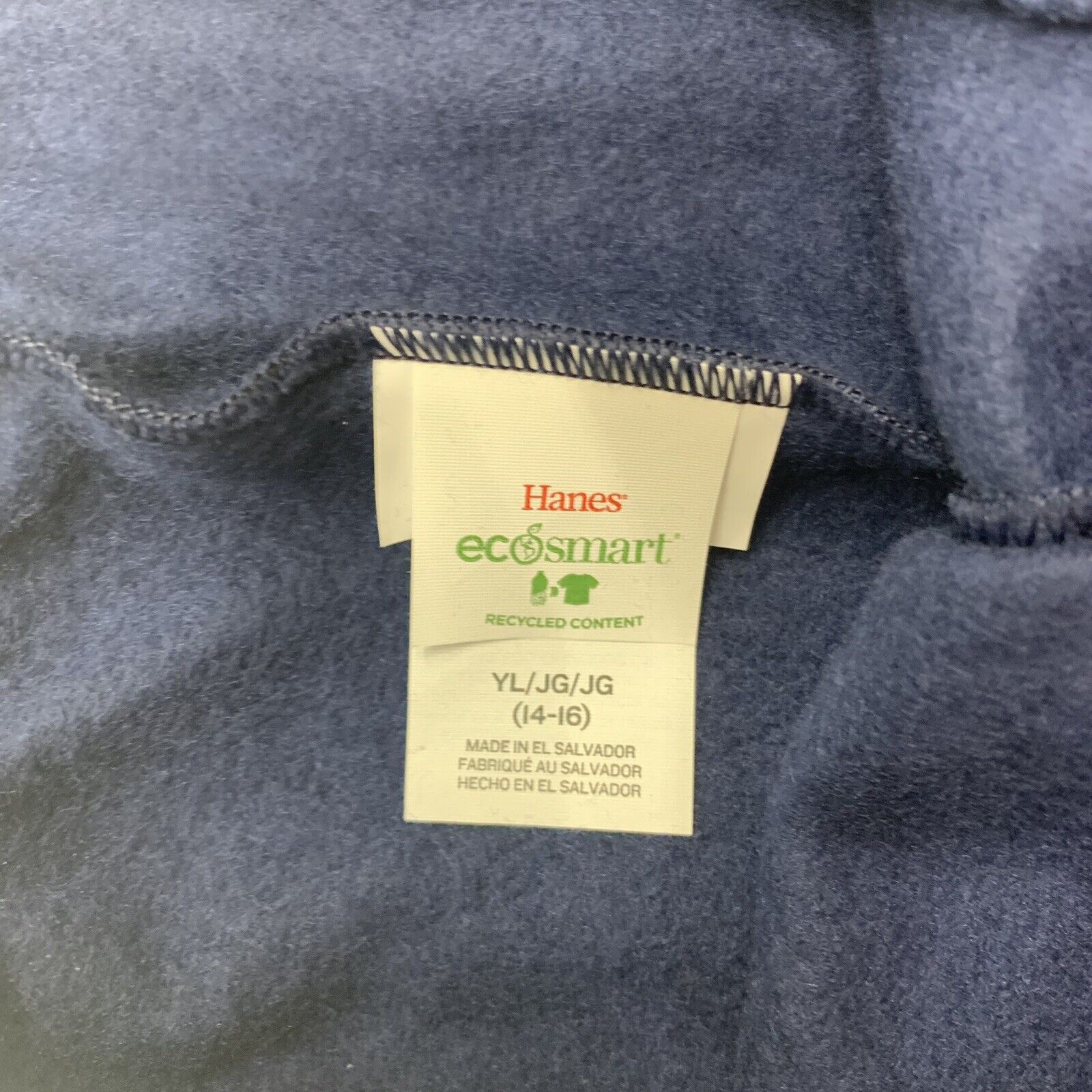 Hanes Boys Dark Blue Sweatpants Size Large - beyond exchange