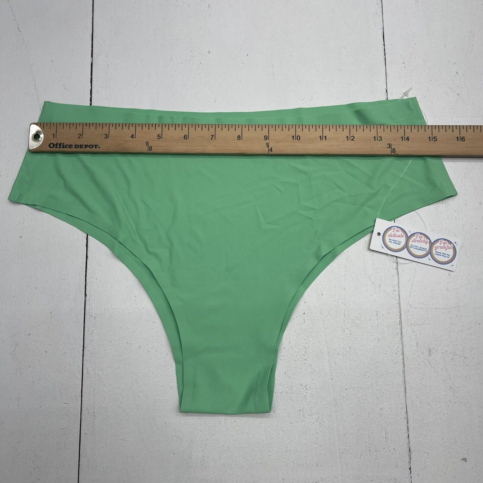 Cheek Boss Green Cheeky Underwear Women's XL New - beyond exchange