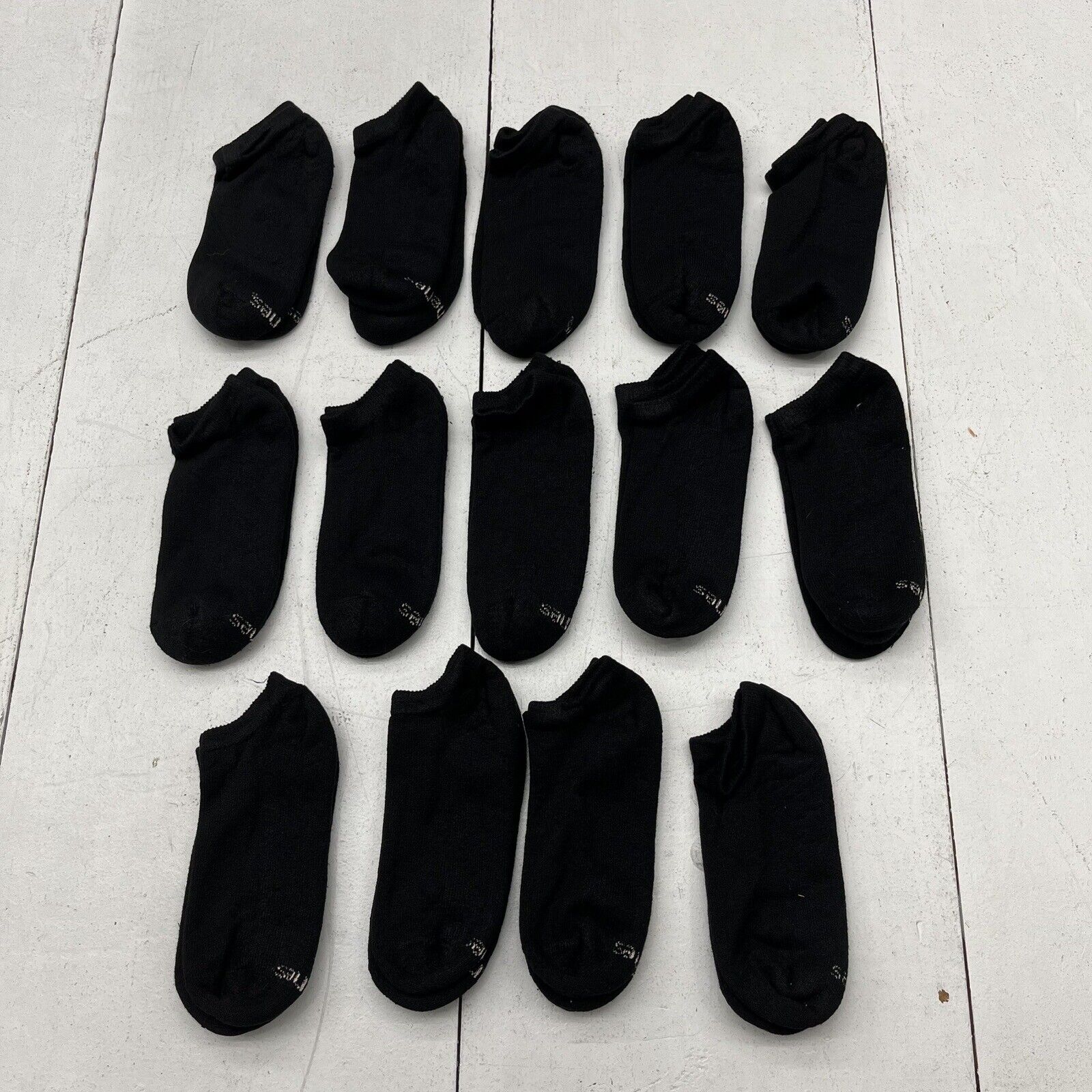 Hanes 8 Pair black Ultimate Ankle Socks Size 6-12 - beyond exchange