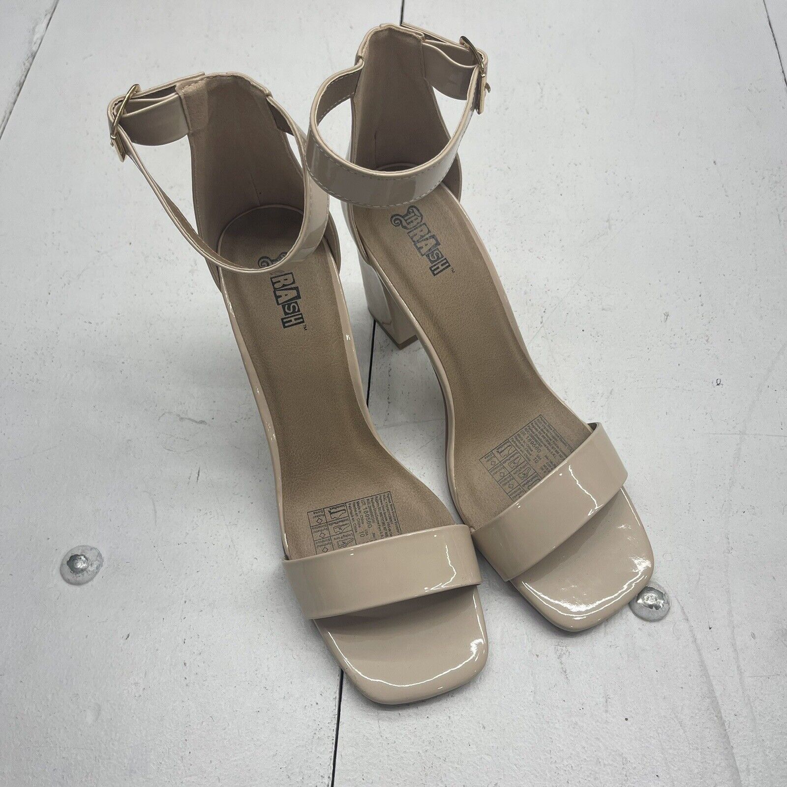 Pre-Owned Pair of Women's Brash Black High Heel Shoes Size 10 | eBay
